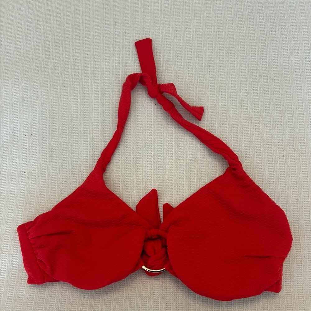 Melissa Odabash Brussels Red Bikini Top - Picture 3 of 6